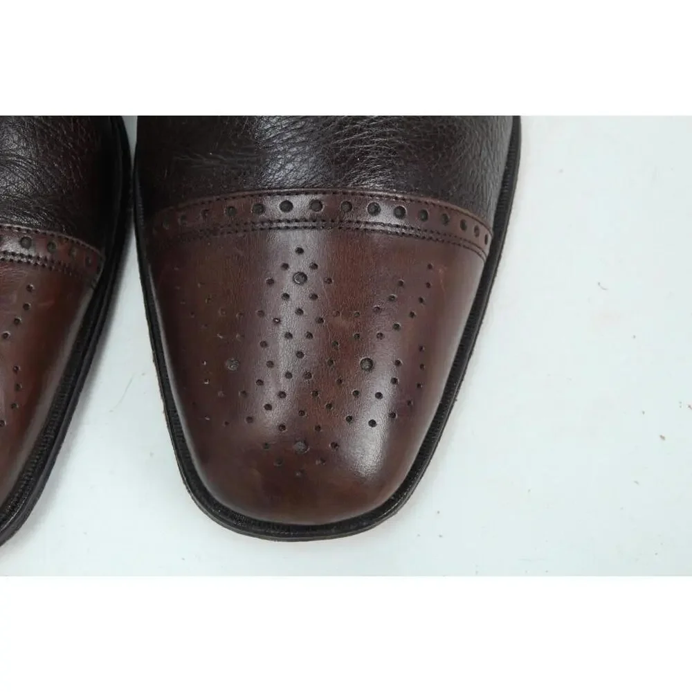 Florsheim Imperial Wingtip Oxfords Leather Mens Shoes Sz 10 EEE